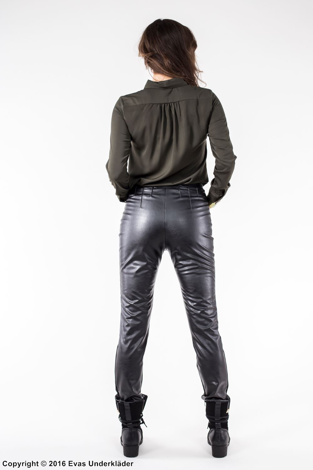 Pants, faux leather